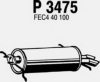 FENNO P3475 End Silencer